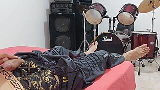 i masturbate my big cock in front of the camera