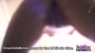 All natural beauty shaves pussy and hangs out naked