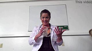 doctor eases massive cum overload