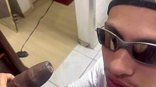 i watch the endowed black guy fuck the tricked couple