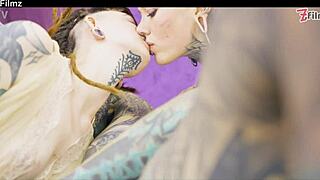 shy goth punk teen tries first time anal fingering and gaping