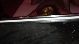 Imagine a dildo sliding into that big ass teasing big tits