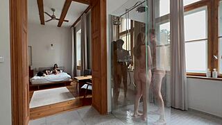 Naughty blondes crave group fuck, horny and wild