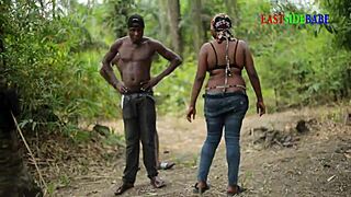 Intense Holiday Group Sex in Forest with Wet Pussies Sucking Big Cocks