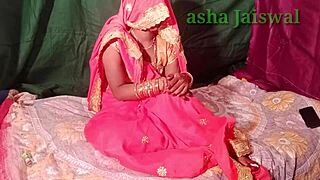 On Karva Chauth, the model enjoys intense pleasure in homemade setting