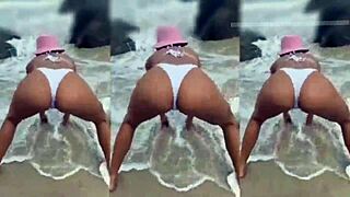 Pov view of a skinny beauty getting fucked without condom.