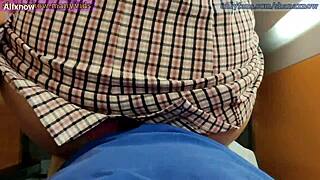 Hidden Elevator Encounter Leads To Intense Blowjob And Facial Cumshot