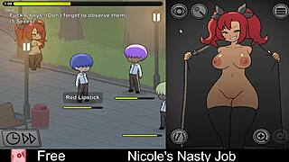 Nicole's nasty job is so erotic!