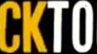 sexy skank lets random guy fuck her face