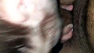 deepthroat moaning interracial blowjob