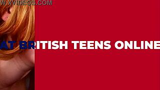 Skinny Redhead Gets An Orgasm Denial Lesson