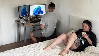 Gamer Girl Satisfies Her Friend With POV Pussy Riding.