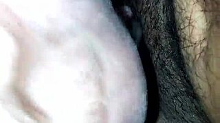 deepthroat moaning interracial blowjob