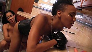 Isis Love and Nikki Darlin Share Lesbian Toy Play