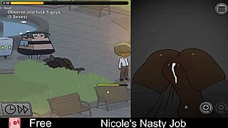 Nicole's nasty job is so erotic!