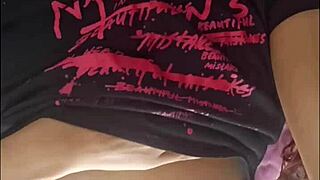 The ebony beauty fingered her pierced pussy relentlessly