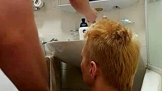 German Prostitute Milf Whore Sandra Rimming Ass Licking and Facefuck