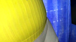 Boss fingers maid's huge pussy, fucks her hard