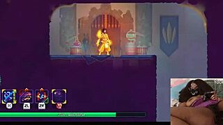 Chubby Ebony Gamer Girl Gets Fucked With Dildo While Playing Video Game