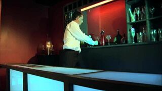 Blonde milf in lingerie gets a relaxing session