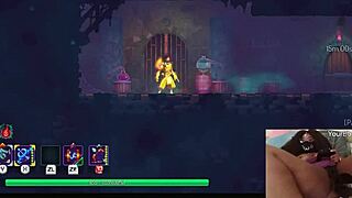 Chubby Ebony Gamer Girl Gets Fucked With Dildo While Playing Video Game