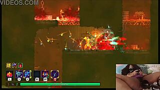 Chubby Ebony Gamer Girl Gets Fucked With Dildo While Playing Video Game