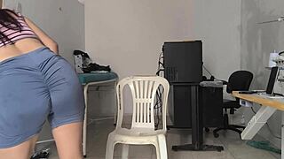 Beautiful brown-eyed Latina amateur craves daddy treating her as a whore