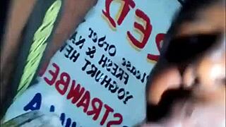 african teen 18+ slobbering on my dick with her phat cock sucking lips