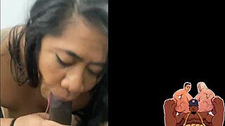 Polynesian Bbw Slut Bts Bbc Blowjob & Scene Riding Bbc