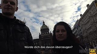 Hunt4k Kerl Nimmt Geld Von Jäger An Der Seine Kleine Freundin Ficken Wollte