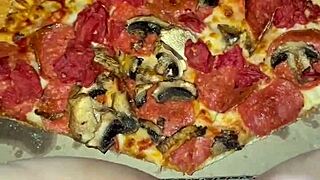 Arabic Teen's Food Fetish Masturbation