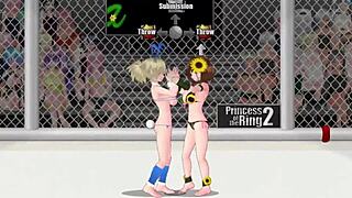 Who Will Win? Mimi Vs Rena In The Ring!