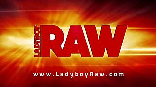 Ladyboy Juy in Bareback Hardcore Action