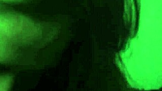 Blowjob with deep swallow action