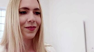 School slut gets wet in rough 2on1 bwc atm dap gapes buttrose pee drink creampie swallow