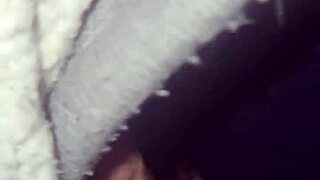 hot latina bride gives sloppy blowjob until dry
