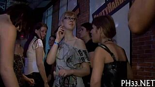 Exciting Group Sex With Cute Girls Bent Over And Fucking Hard