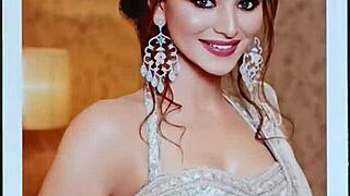 Urvashi Rautela receives a special fan tribute
