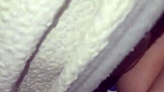 hot latina bride gives sloppy blowjob until dry