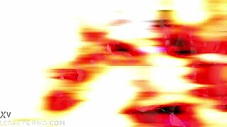 Double penetration leaves gaping asses and facials for these babes swallowing cum