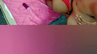 angolan amateur shows natural tits in sexy homemade scene