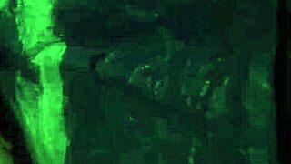 Teen mirror dildo masturbation and hardcore doggy style rough outdoor