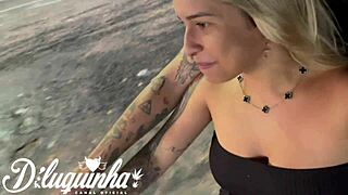 Fucking the blonde in abandoned house - taboo and wild