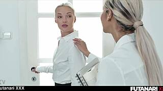 Futanari Sluts Engage in Intense Orgy with Squirting, Anal Fucking, and Creampie Actions at School