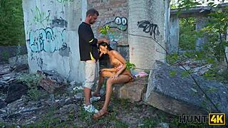 Hunt4k Sexy Russian Slut Got Horny And Cheated On Her Boyfriend With A Stranger In Public