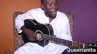 The guitar player use his talent good and got me a mad fuck like never befor