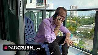 Older man fucks naughty girl