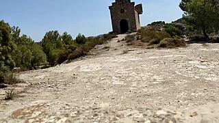 Take me to church for wild outdoor sex!