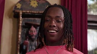 Two redheads share one monster cock