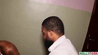 I gave her Nigerian naira and danced with her after